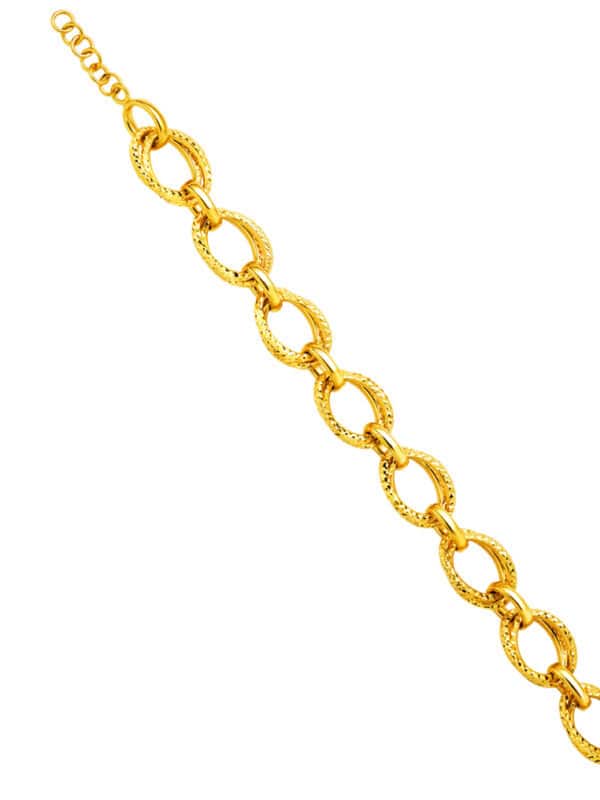 TOMEI Bracelet, Yellow Gold 916/22K