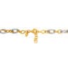 TOMEI Dual-Tone Bracelet, Yellow Gold 916/22K