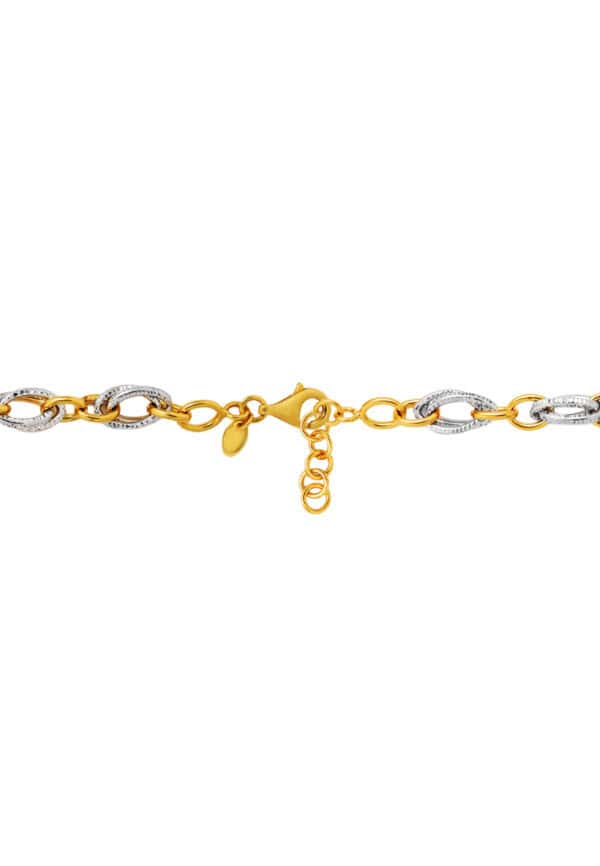 ssmy-zone-1790824139-762_0007_9M-BL415-2C_2.jpg TOMEI Dual-Tone Bracelet, Yellow Gold 916/22K