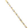 TOMEI Dual-Tone Bracelet, Yellow Gold 916/22K