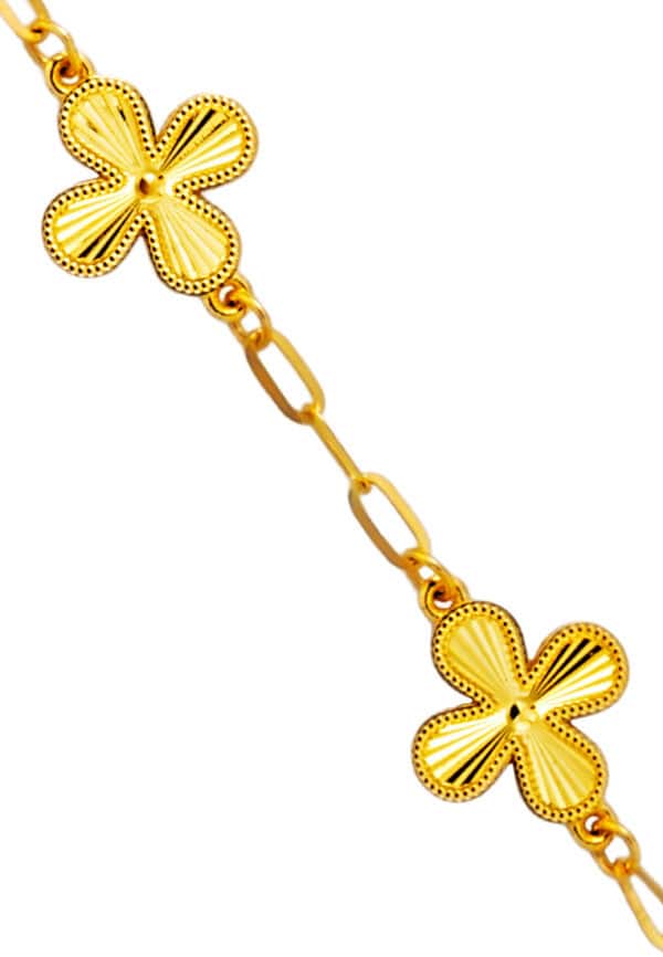 TOMEI Bracelet, Yellow Gold 916/22K