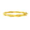 TOMEI Twist Bangle, Yellow Gold 916/22K