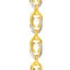 TOMEI Dual-Tone Bracelet, Yellow Gold 916/22K