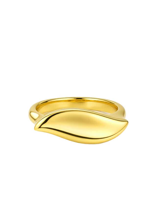 TOMEI Ring, Yellow Gold 916/22K