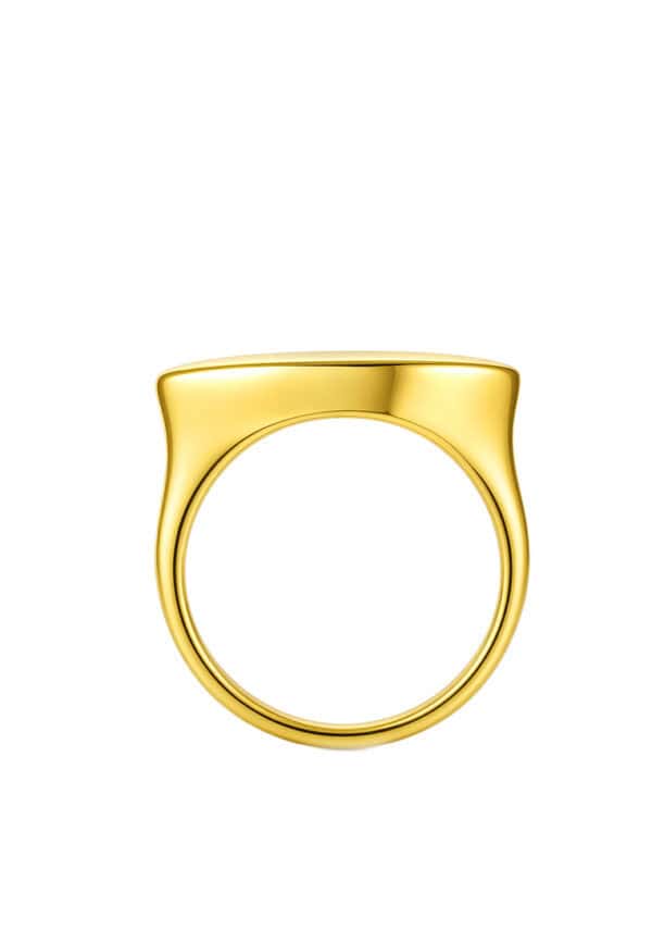TOMEI Ring, Yellow Gold 916/22K