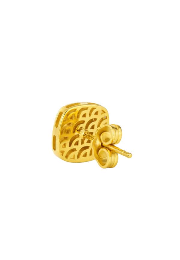TOMEI Earrings, Yellow Gold 916/22K