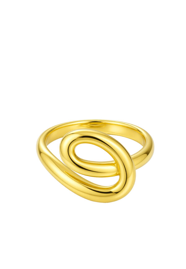 TOMEI Anastasia Ring, Yellow Gold 916/22K