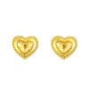 TOMEI Earrings, Yellow Gold 916/22K