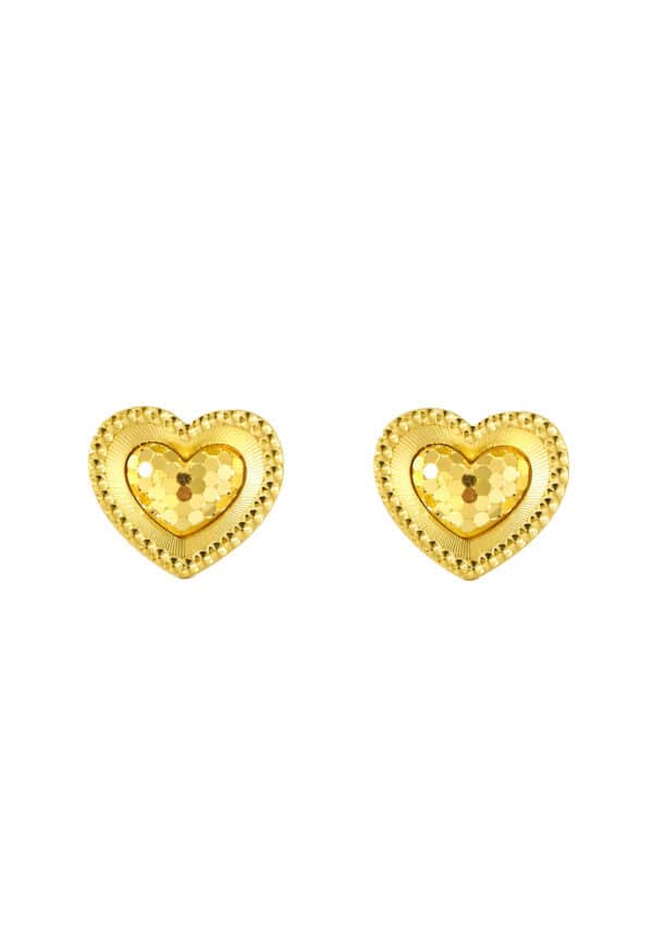 TOMEI Earrings, Yellow Gold 916/22K