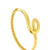TOMEI Anastasia Bangle, Yellow Gold 916/22K