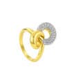 TOMEI Diamond Cut Collection Ring, Yellow Gold 916/22K
