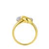 TOMEI Diamond Cut Collection Ring, Yellow Gold 916/22K