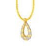 TOMEI Diamond Cut Collection Pendant, Yellow Gold 916/22K