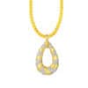 TOMEI Diamond Cut Collection Pendant, Yellow Gold 916/22K