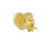 TOMEI Heart Earrings, Yellow Gold 916/22K