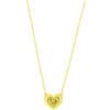 TOMEI Heart Necklace, Yellow Gold 916/22K