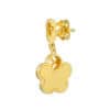 TOMEI Wealthy Flower Earrings, Yellow Gold 916/22K