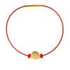 TOMEI Rainbow Charm with rope, Yellow Gold 999/24K
