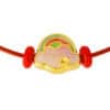 TOMEI Rainbow Charm with rope, Yellow Gold 999/24K