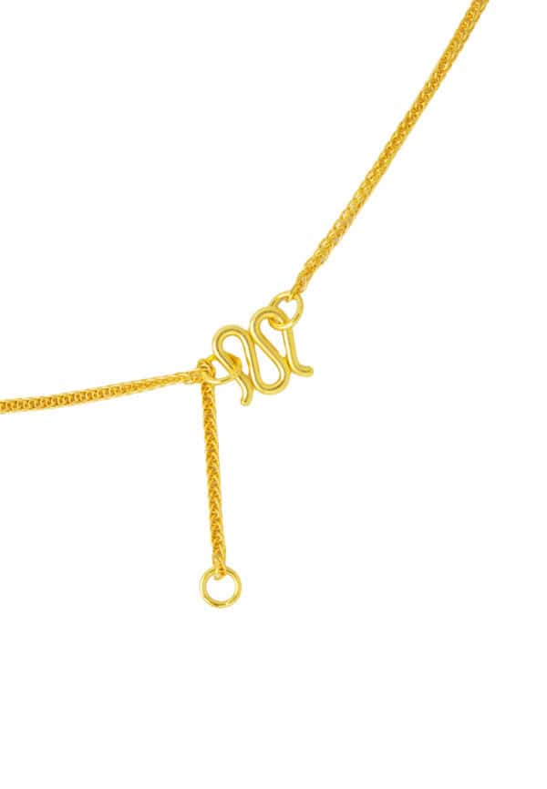 TOMEI x Xifu Flower Necklace, Yellow Gold 999/24K
