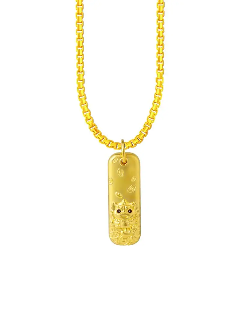 TOMEI x Xifu Pixiu Pendant, Yellow Gold 999/24K
