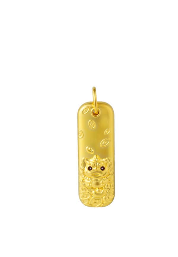 TOMEI x Xifu Pixiu Pendant, Yellow Gold 999/24K