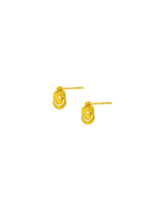 ssmy-zone-1791257960-762_0025_YHQ-4-9-68344-1_2.jpg TOMEI Clover Earrings, Yellow Gold 999/24K (5G)