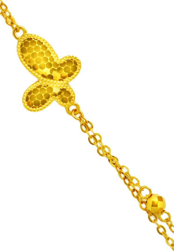 ssmy-zone-1791266783-762_0078_IM-TBR477-1-1C_3.jpg TOMEI Lusso Italia Butterfly Bracelet, Yellow Gold 916/22K