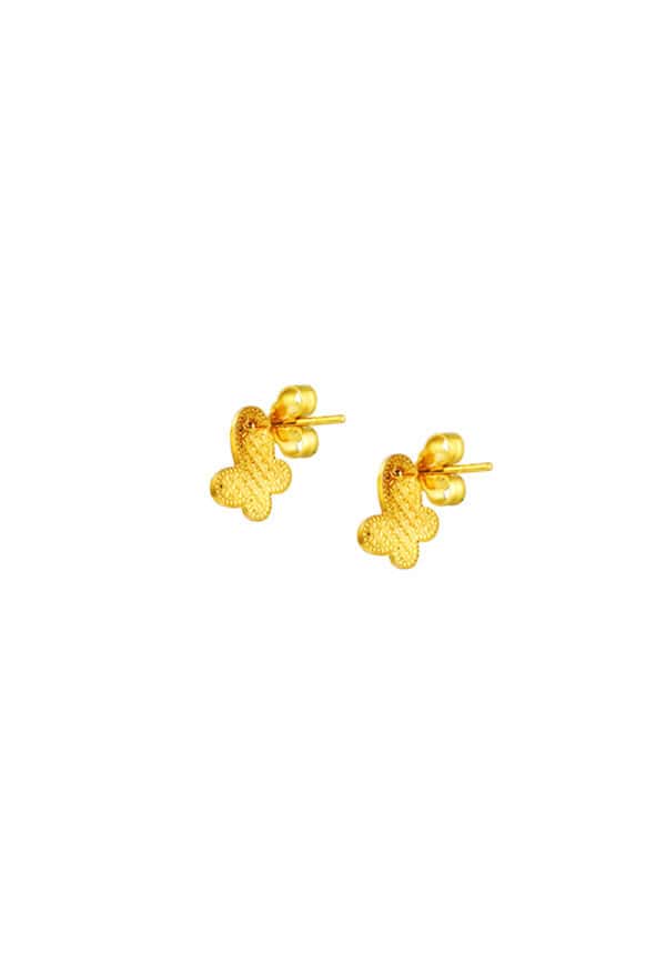 TOMEI Lusso Italia Earrings, Yellow Gold 916/22K