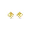 TOMEI Earrings, Yellow Gold 916/22K