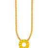 TOMEI Anastasia Pendant, Yellow Gold 916/22K