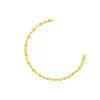 TOMEI Diamond Cut Collection Bracelet, Yellow Gold 916/22K