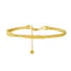 TOMEI Bead Bangle, Yellow Gold 916/22K