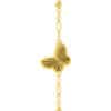 TOMEI Butterfly Bracelet, Yellow Gold 916/22K