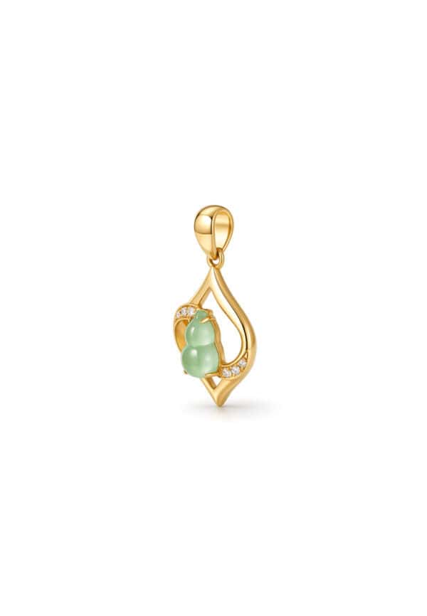 ssmy-zone-1791795850-Tomei_0040_P6432Y_2.png.jpg TOMEI Hulu Jade Diamond Pendant, Yellow Gold 750/18K