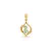 TOMEI Hulu Jade Diamond Pendant, Yellow Gold 750/18K