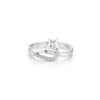 TOMEI Diamond Ring, White Gold 375/9K