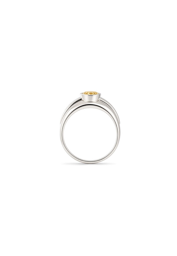TOMEI Homme Series, Citrine Ring Silver 925
