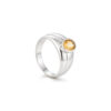 TOMEI Homme Series, Citrine Ring Silver 925