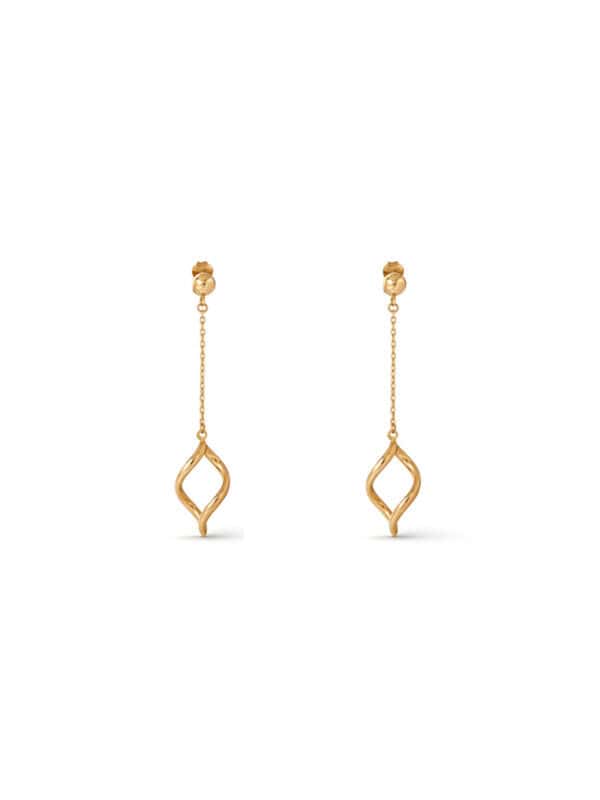 TOMEI Earrings, Yellow Gold 585/14K