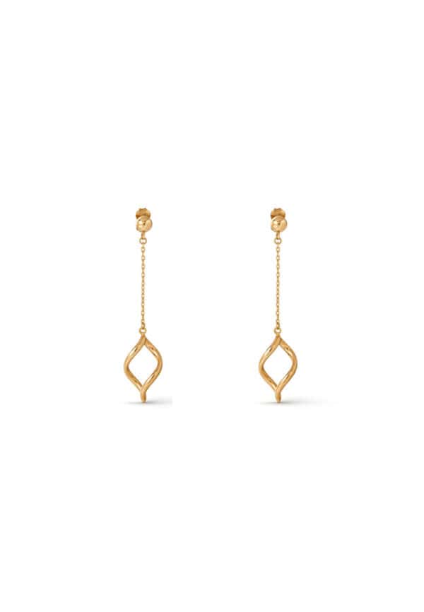TOMEI Earrings, Yellow Gold 585/14K