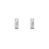 TOMEI Hoop Earrings, White Gold 585/14K