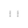 TOMEI Hoop Round Earrings, White Gold 585/14K