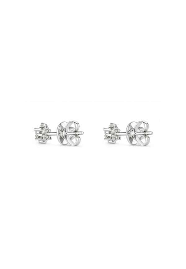 TOMEI Diamond Star Earrings White Gold 750/18K