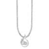 TOMEI Diamond Pendant Set, White Gold 585/14K