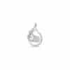 TOMEI Diamond Pendant Set, White Gold 585/14K