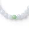 TOMEI Palace Grace Greenish White Jade Bead Bracelet