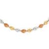 TOMEI Italia Bracelet, White+Rose+Yellow Gold 585/14K