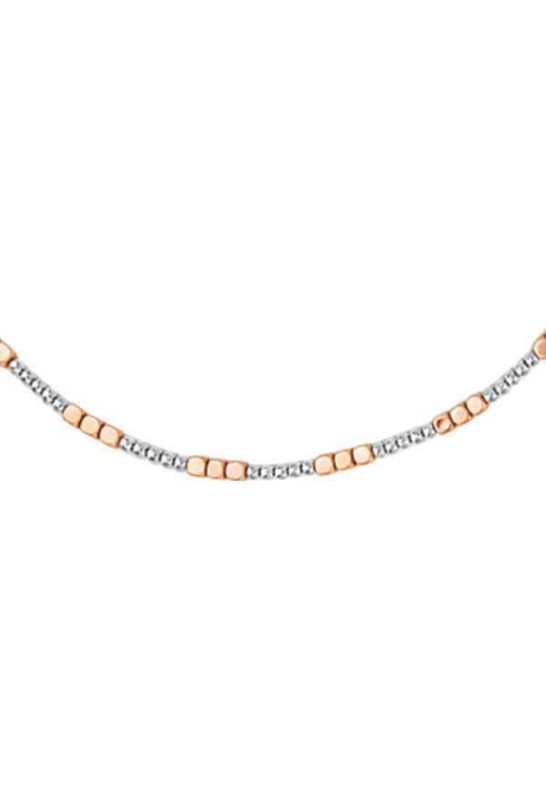 TOMEI Italia Bracelet, White+Rose Gold 585/14K