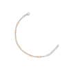 TOMEI Italia Bracelet, White+Rose Gold 585/14K